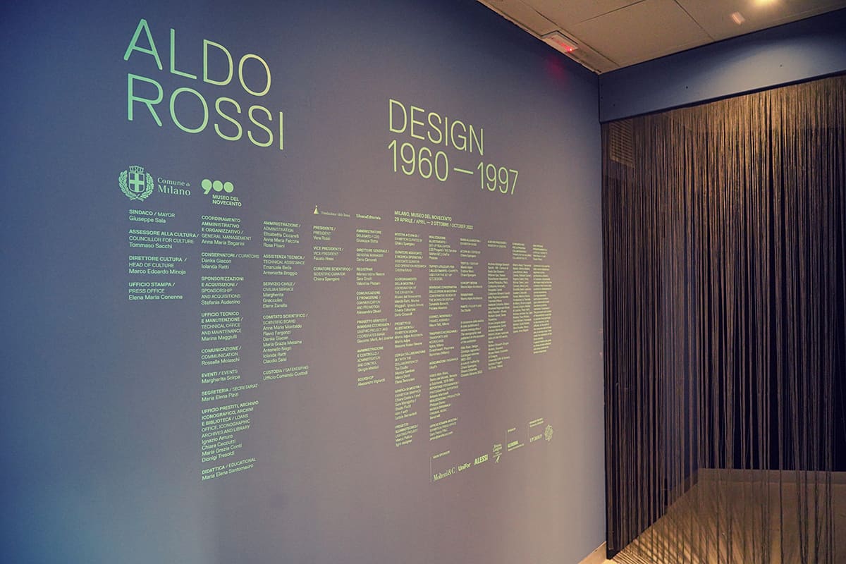 03 Making Of Light Aldo Rossi. Design 1960 1997 Dsc2035 Ph Francesco Carlini Dsc2086